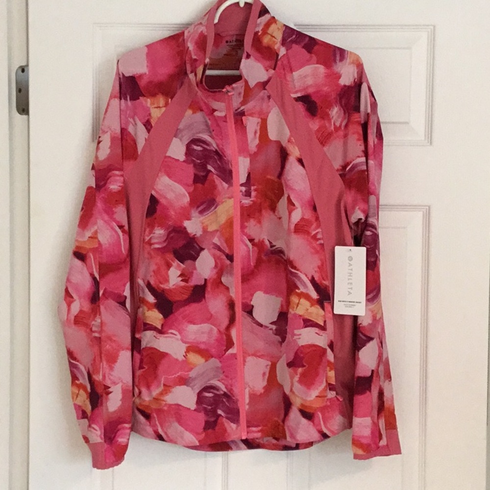NWT Athleta printed jacket